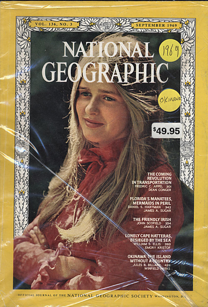 National Geographic September 1969 at Wolfgang's