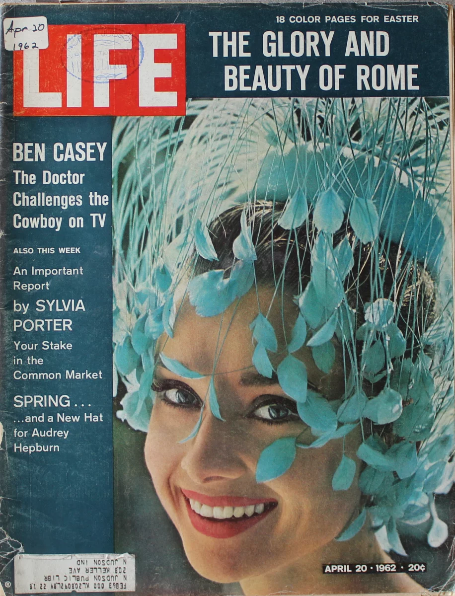 Rare Audrey Hepburn — Magazine covers from the 1950s featuring