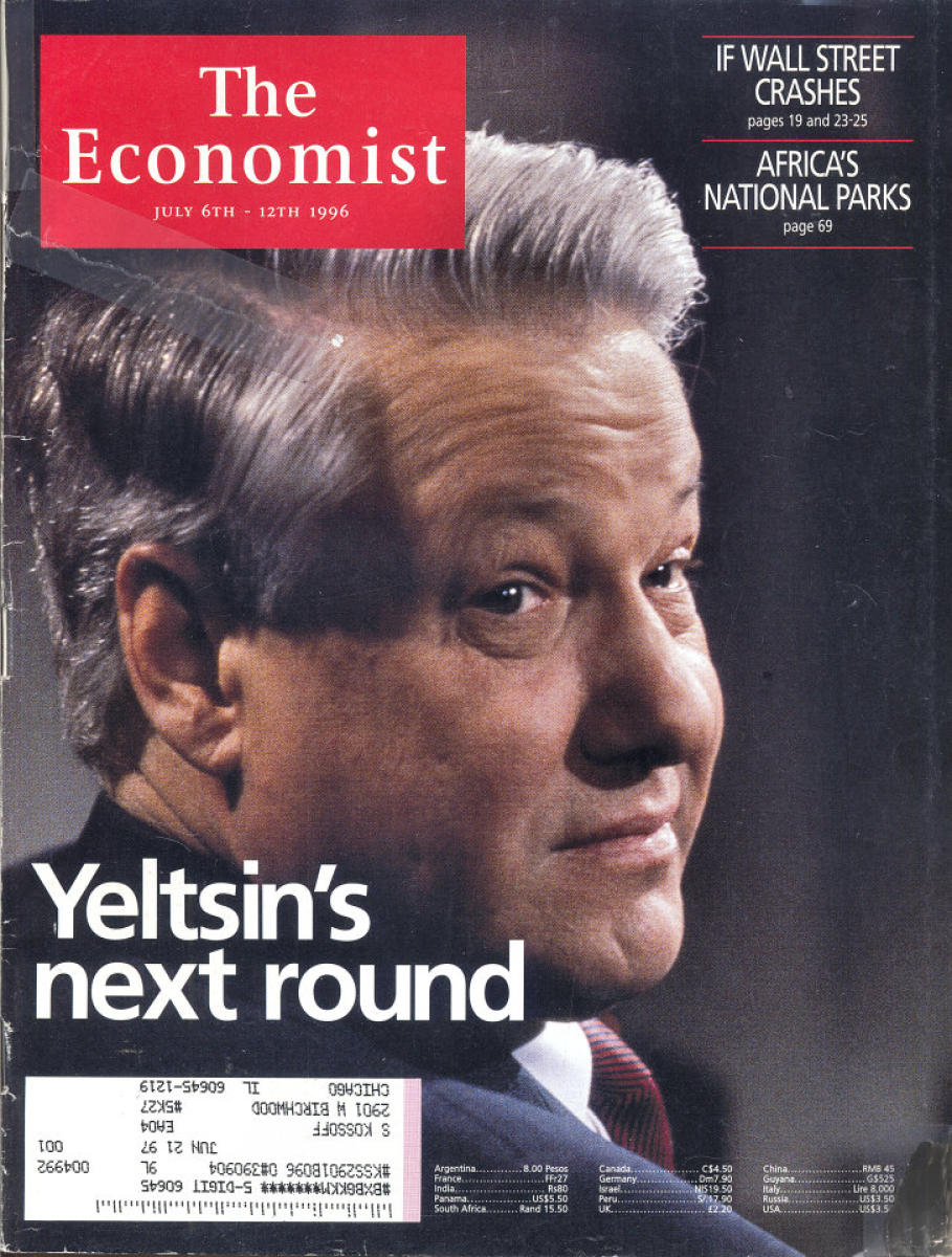 The Economist | July 6, 1996 at Wolfgang's