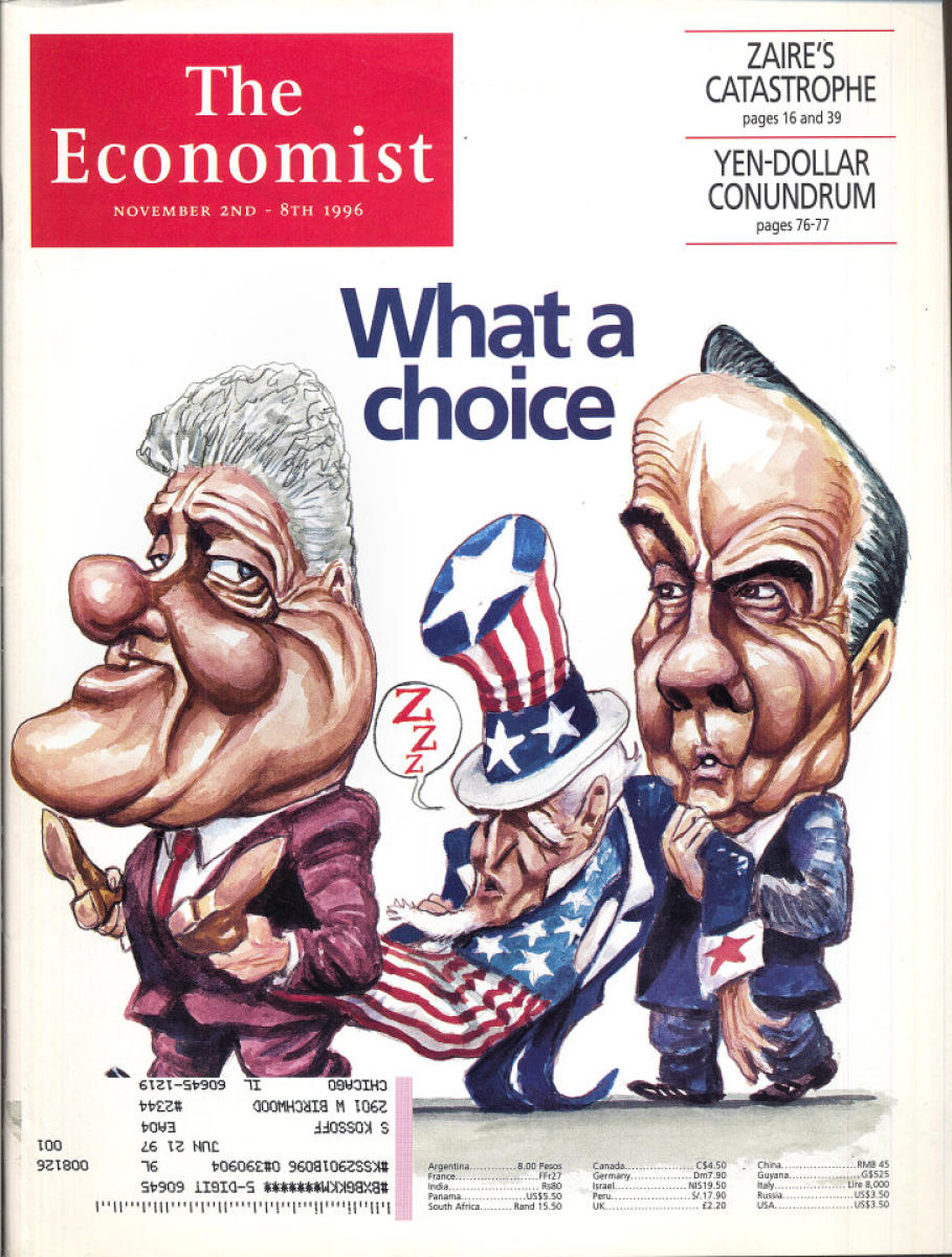 The Economist | November 2, 1996 at Wolfgang's