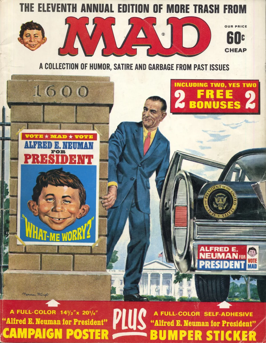Vintage Mad Magazine12th Annual EditionTHE WORST from MAD