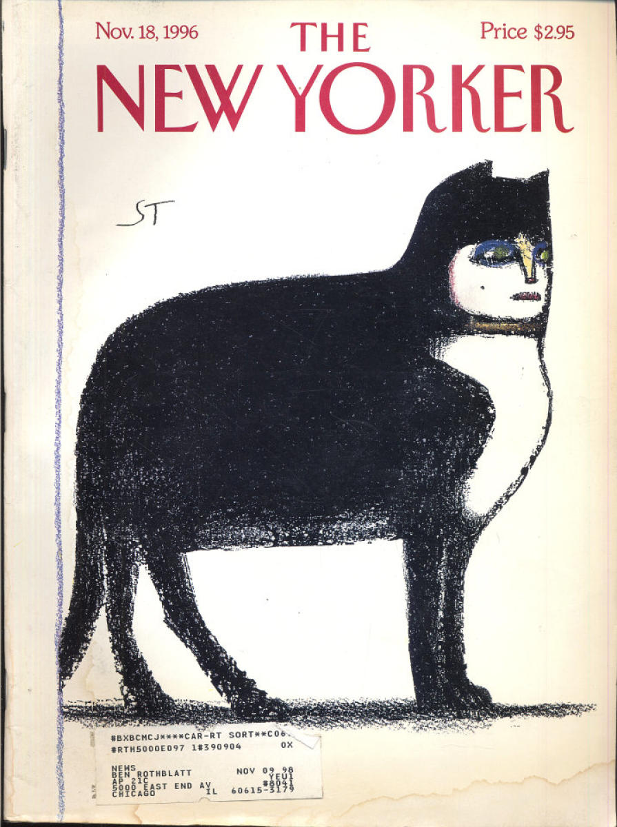 The New Yorker | November 18, 1996 at Wolfgang's