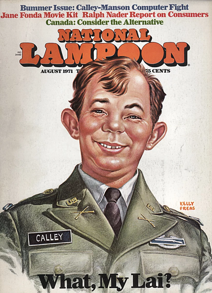 National Lampoon Vol. 1 No. 17 August 1971 at Wolfgang's