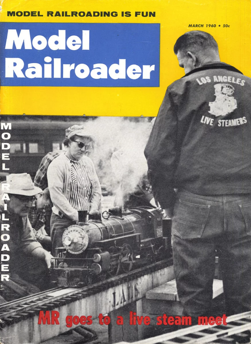 Model Railroader March 1960 at Wolfgang's