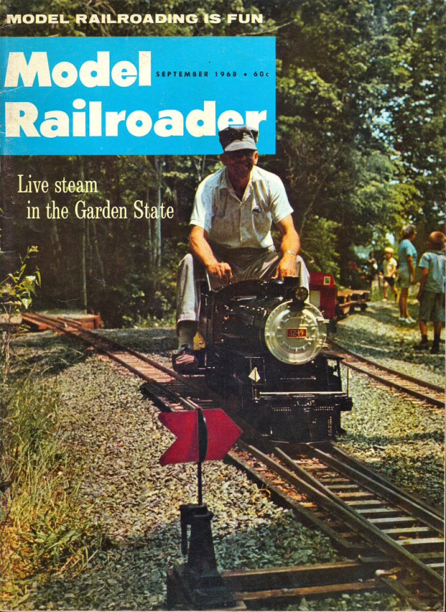 Model Railroader September 1968 at Wolfgang's