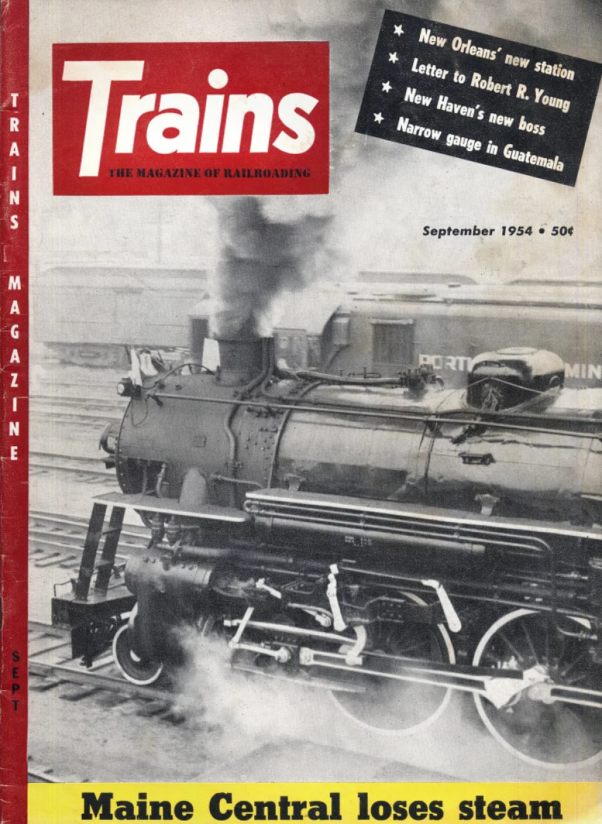 Trains | September 1954 at Wolfgang's