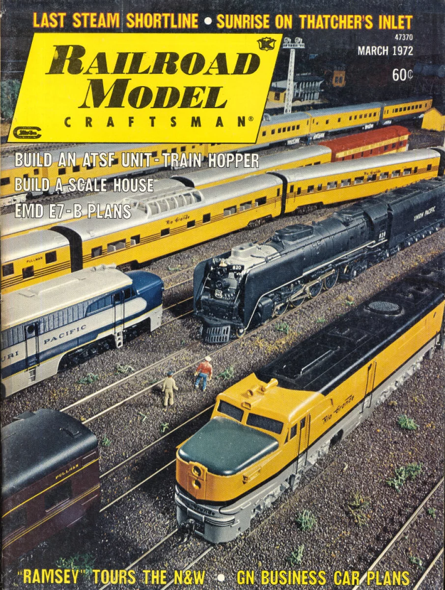 Railroad Model Craftsman | March 1972 at Wolfgang's