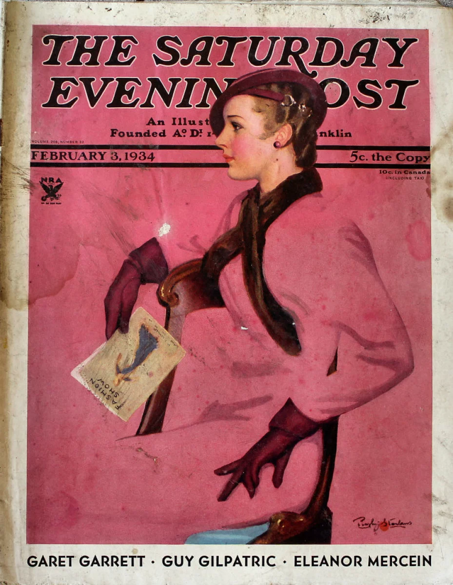 The Saturday Evening Post | February 3, 1934 at Wolfgang's