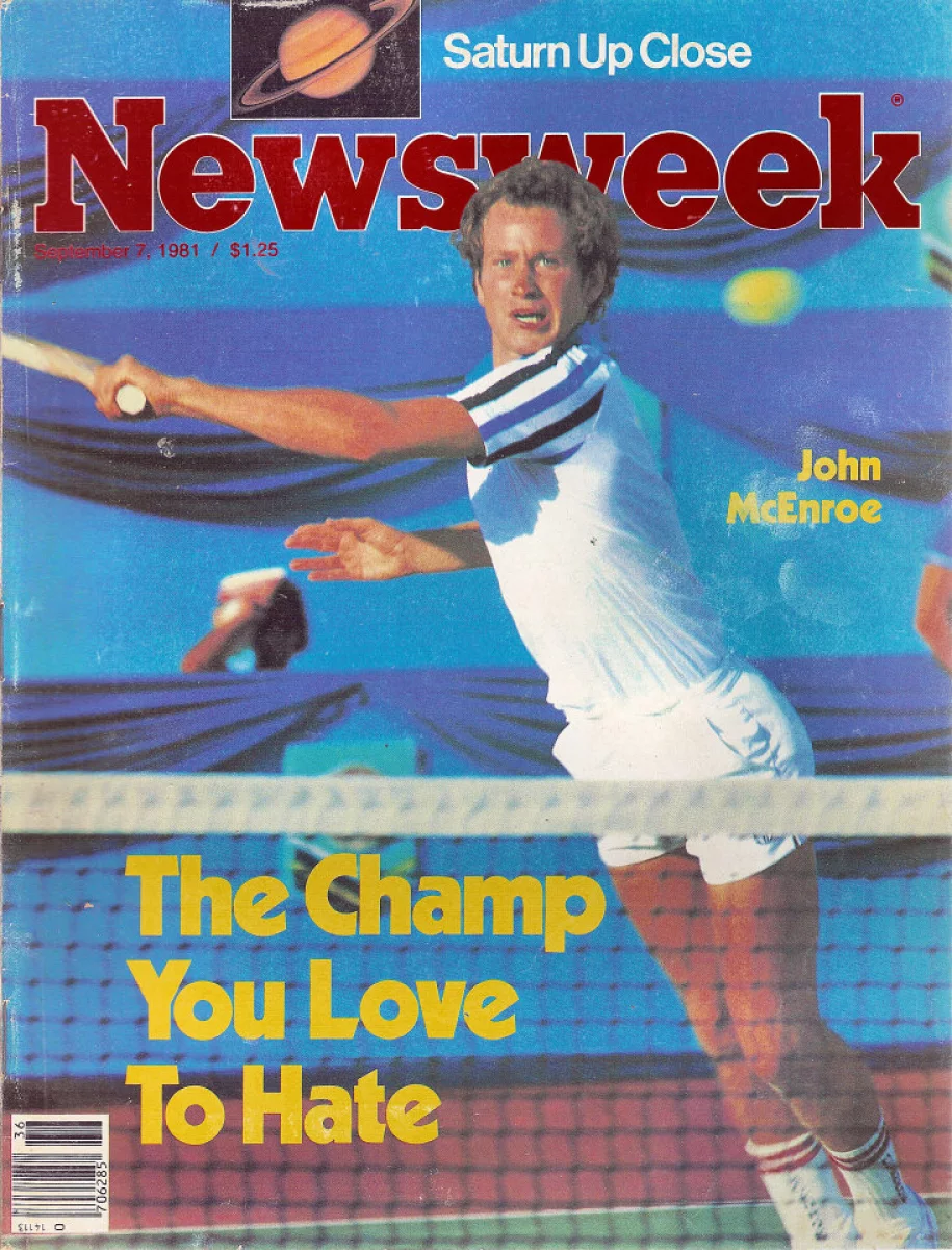 John McEnroe Vintage Magazines at Wolfgang's