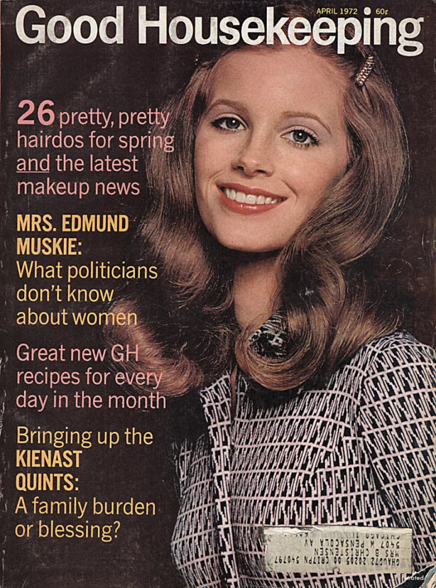 Good Housekeeping April 1972 at Wolfgang's