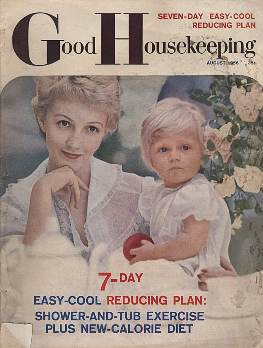 Good Housekeeping August 1956 At Wolfgangs 