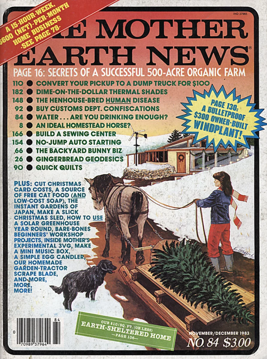 The Mother Earth News | November 1983 at Wolfgang's