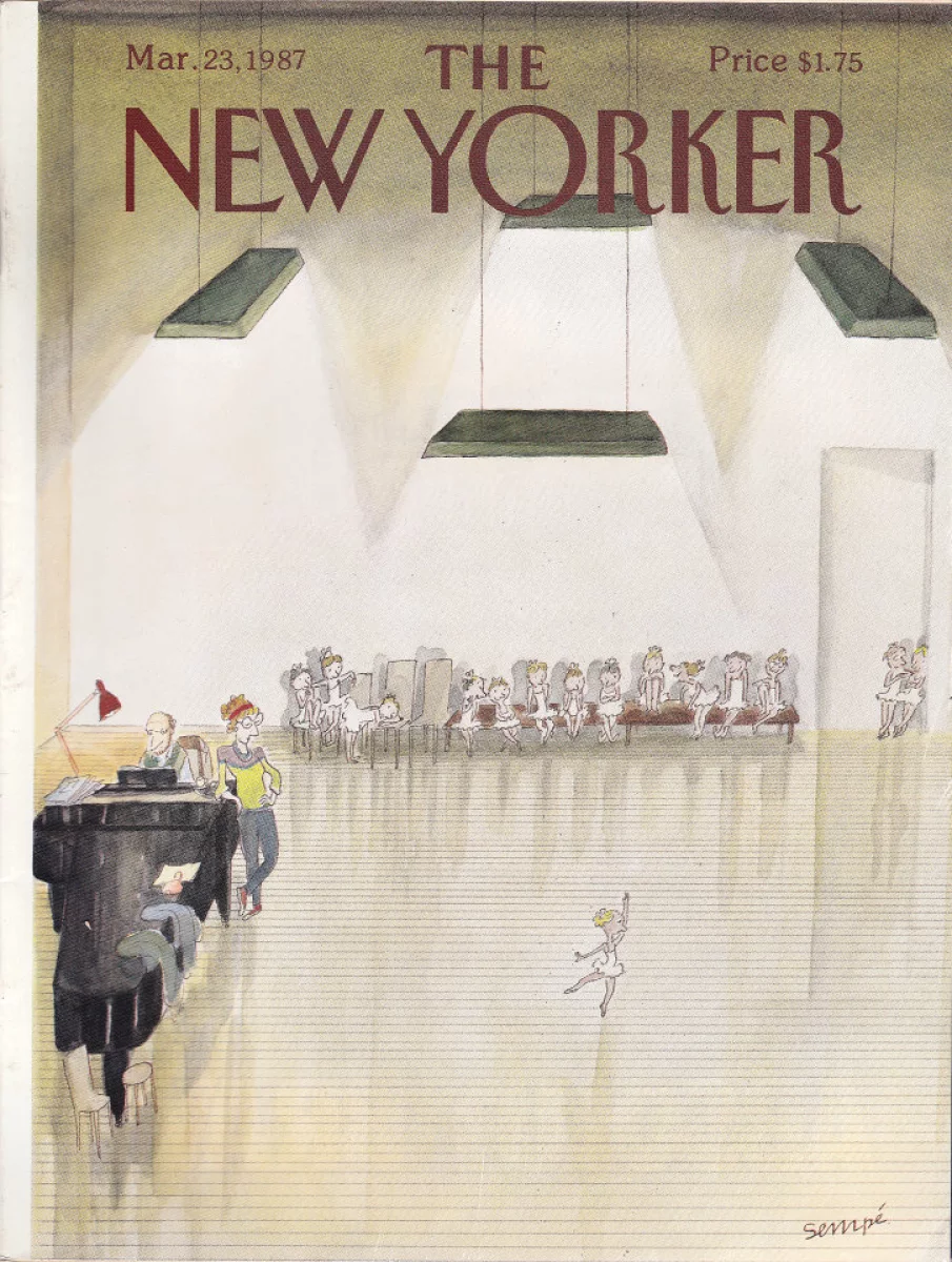 The New Yorker | March 23, 1987 at Wolfgang's