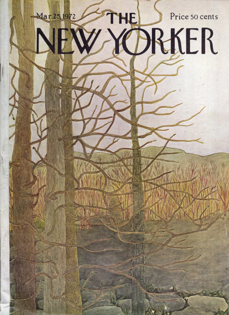 The New Yorker | March 25, 1972 at Wolfgang's