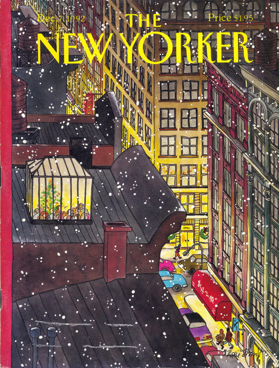 The New Yorker | December 7, 1992 at Wolfgang's