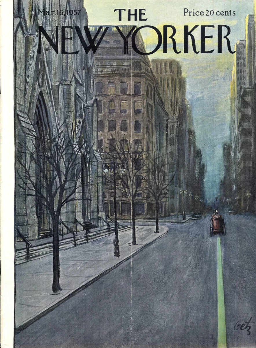 The New Yorker | March 16, 1957 at Wolfgang's