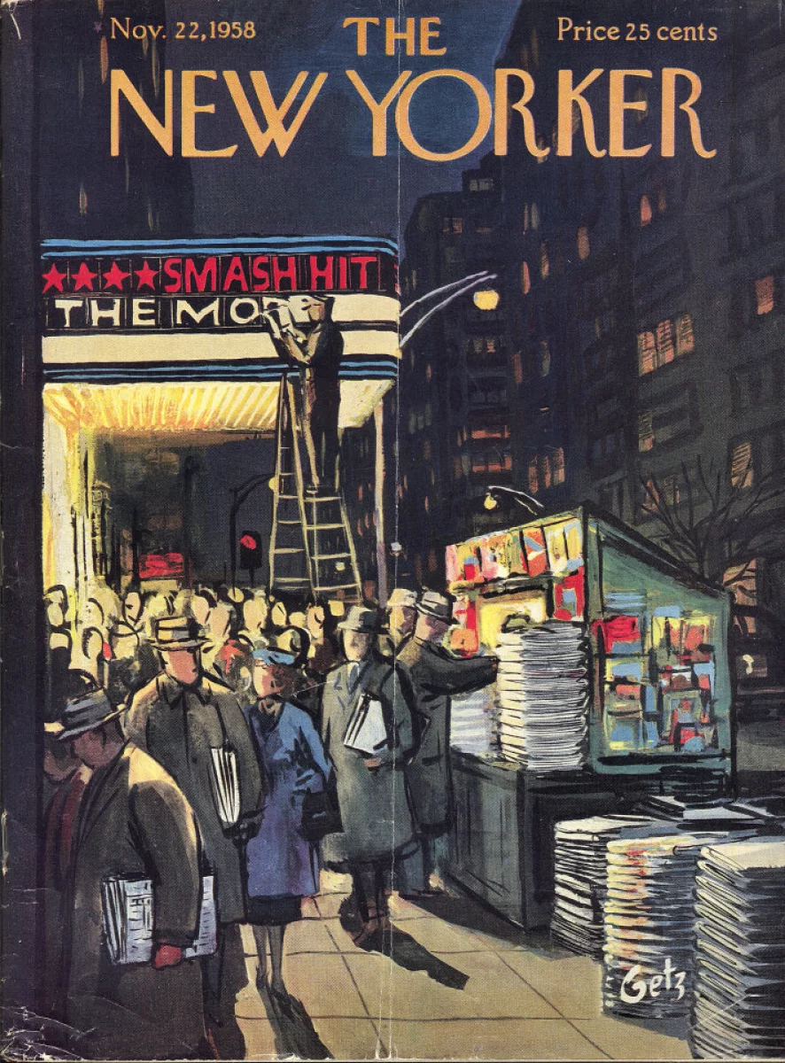 The New Yorker | November 22, 1958 at Wolfgang's