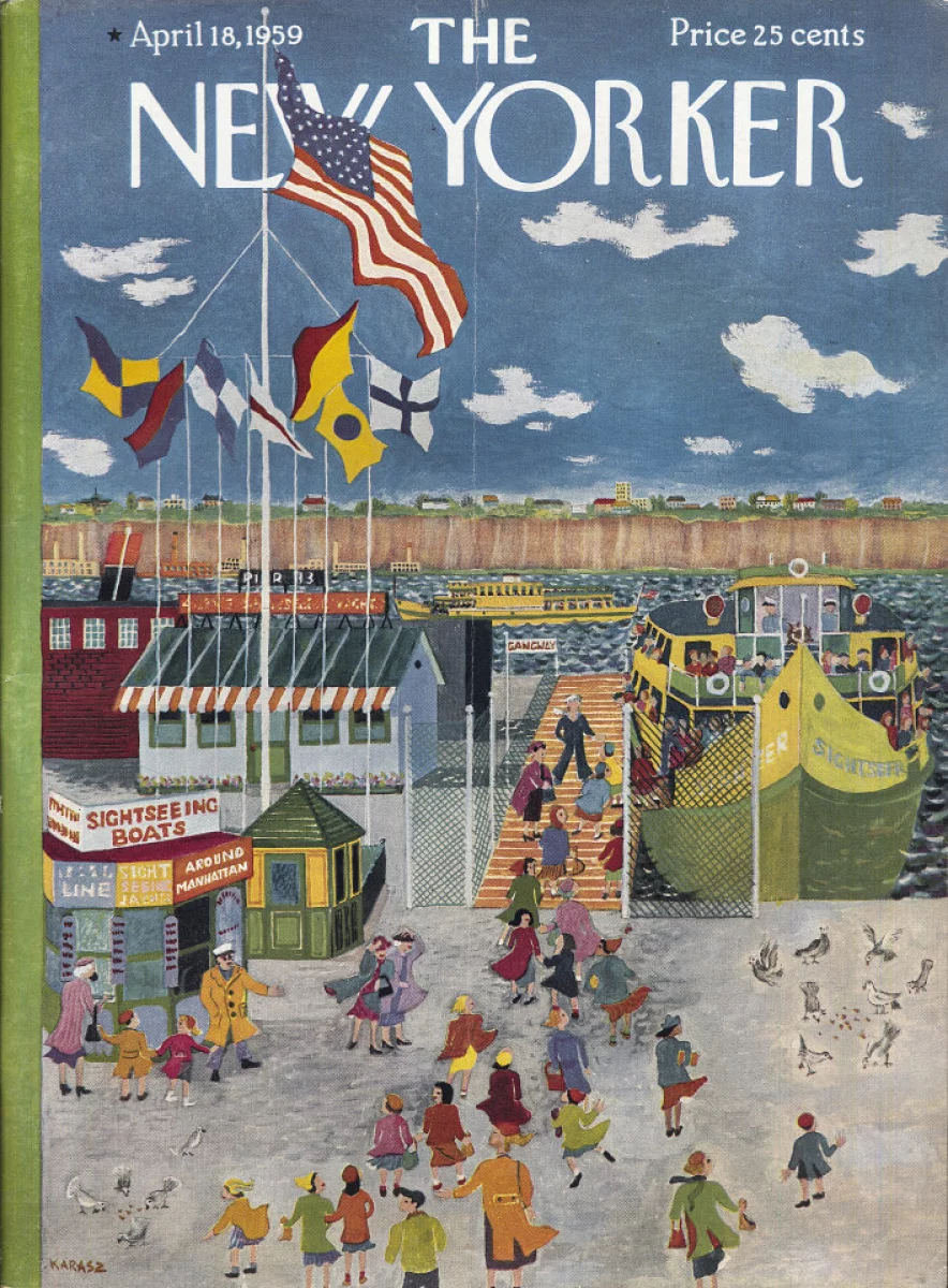 The New Yorker | April 18, 1959 at Wolfgang's