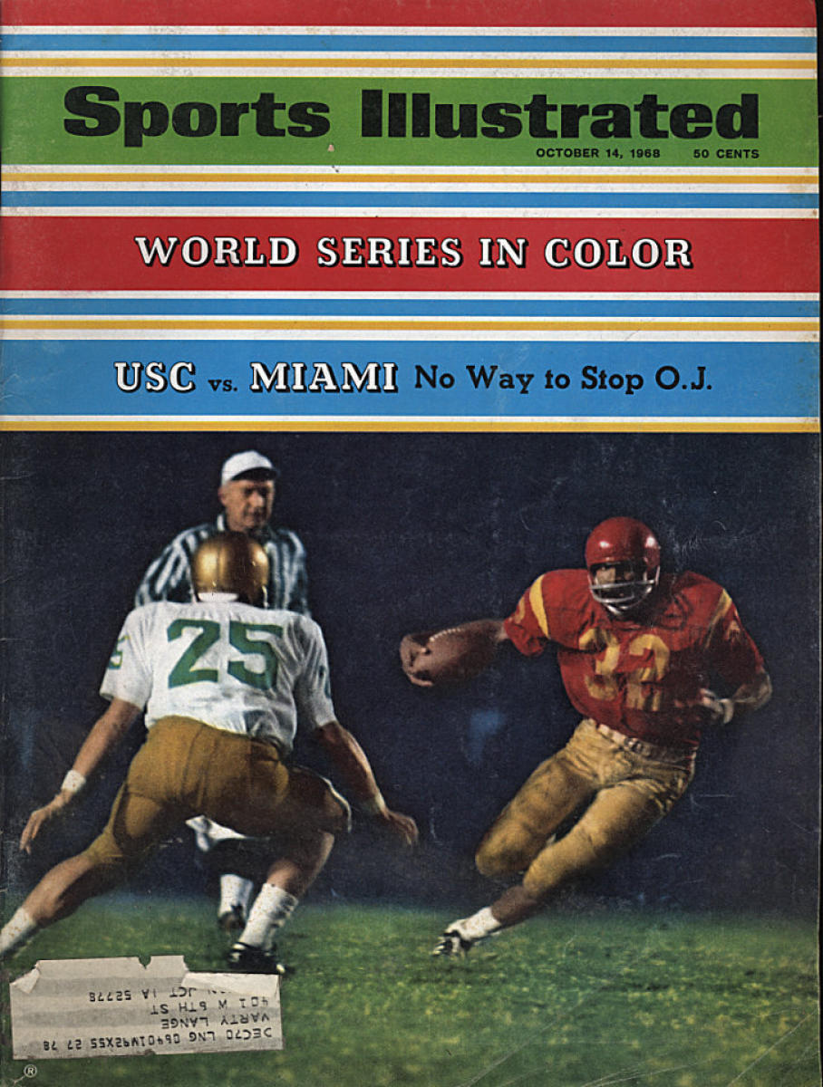 Vintage Original June 3, 1968 Sports Illustrated Magazine - Dave Patrick Track & Field Issue-660104