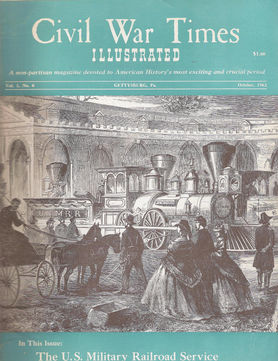 Civil War Times Illustrated October 1962 at Wolfgang's