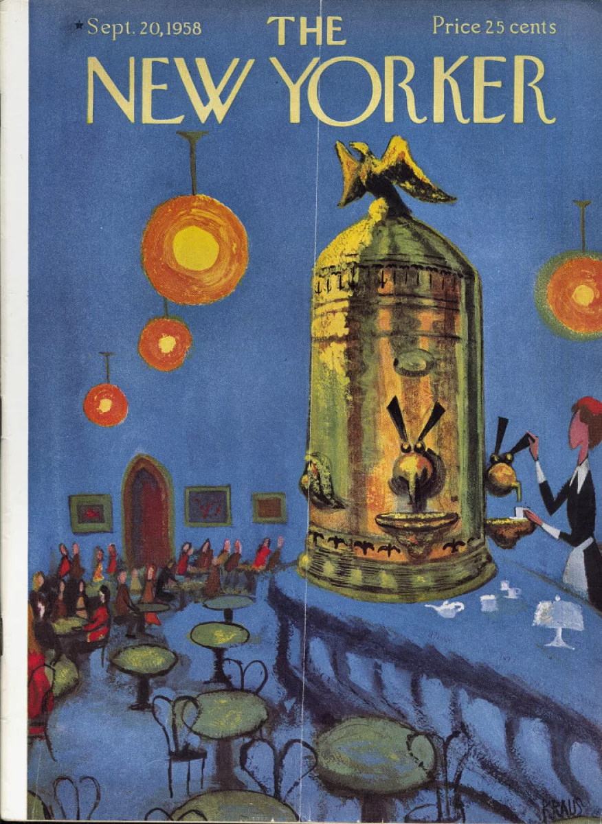 The New Yorker | September 20, 1958 at Wolfgang's