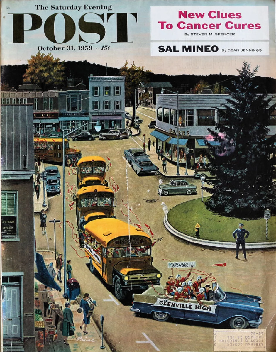 The Saturday Evening Post | October 31, 1959 At Wolfgang's