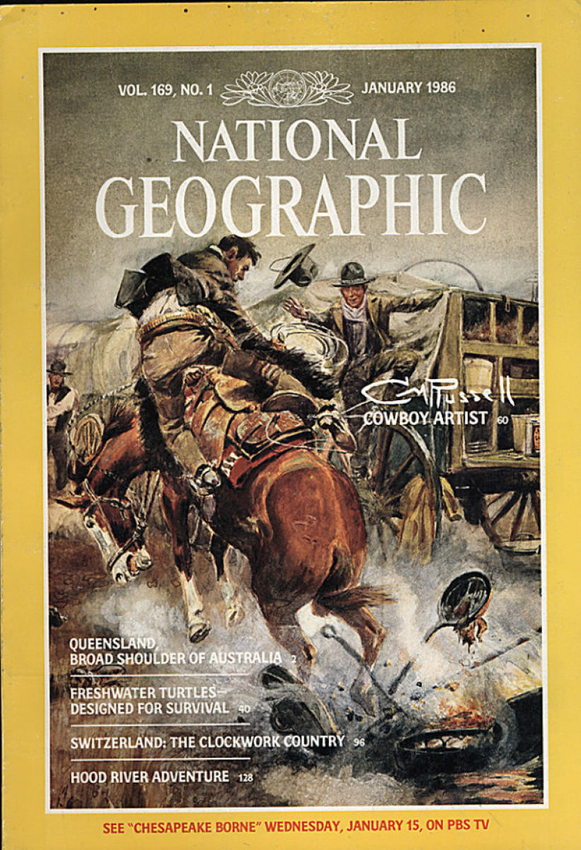 National Geographic | January 1986 at Wolfgang's