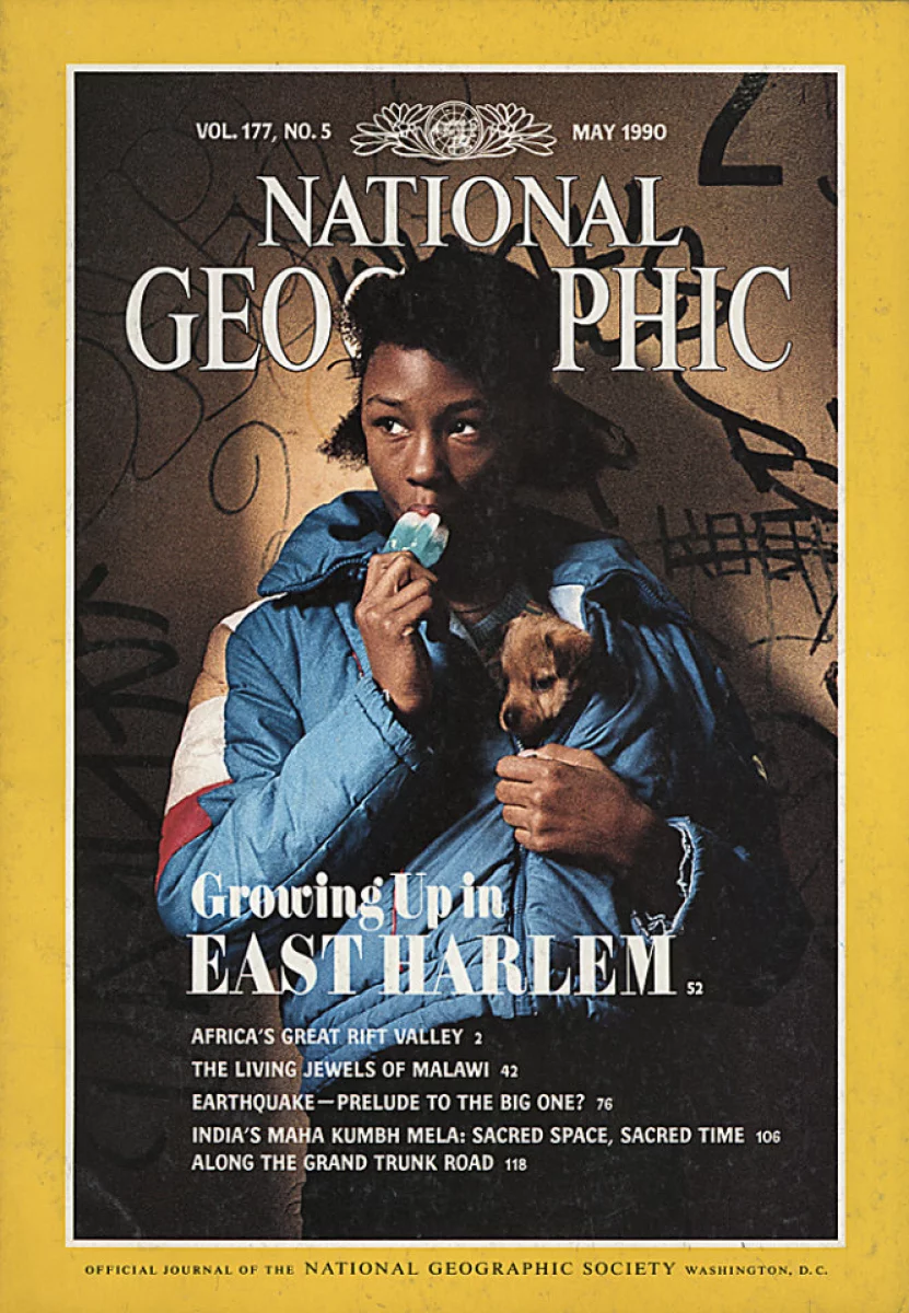 National Geographic May 1990 at Wolfgang's