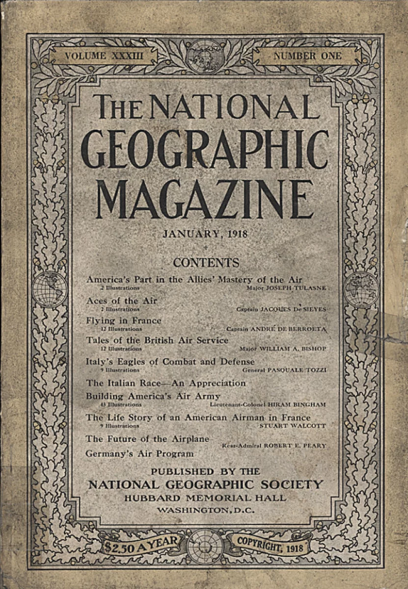 National Geographic | January 1918 at Wolfgang's