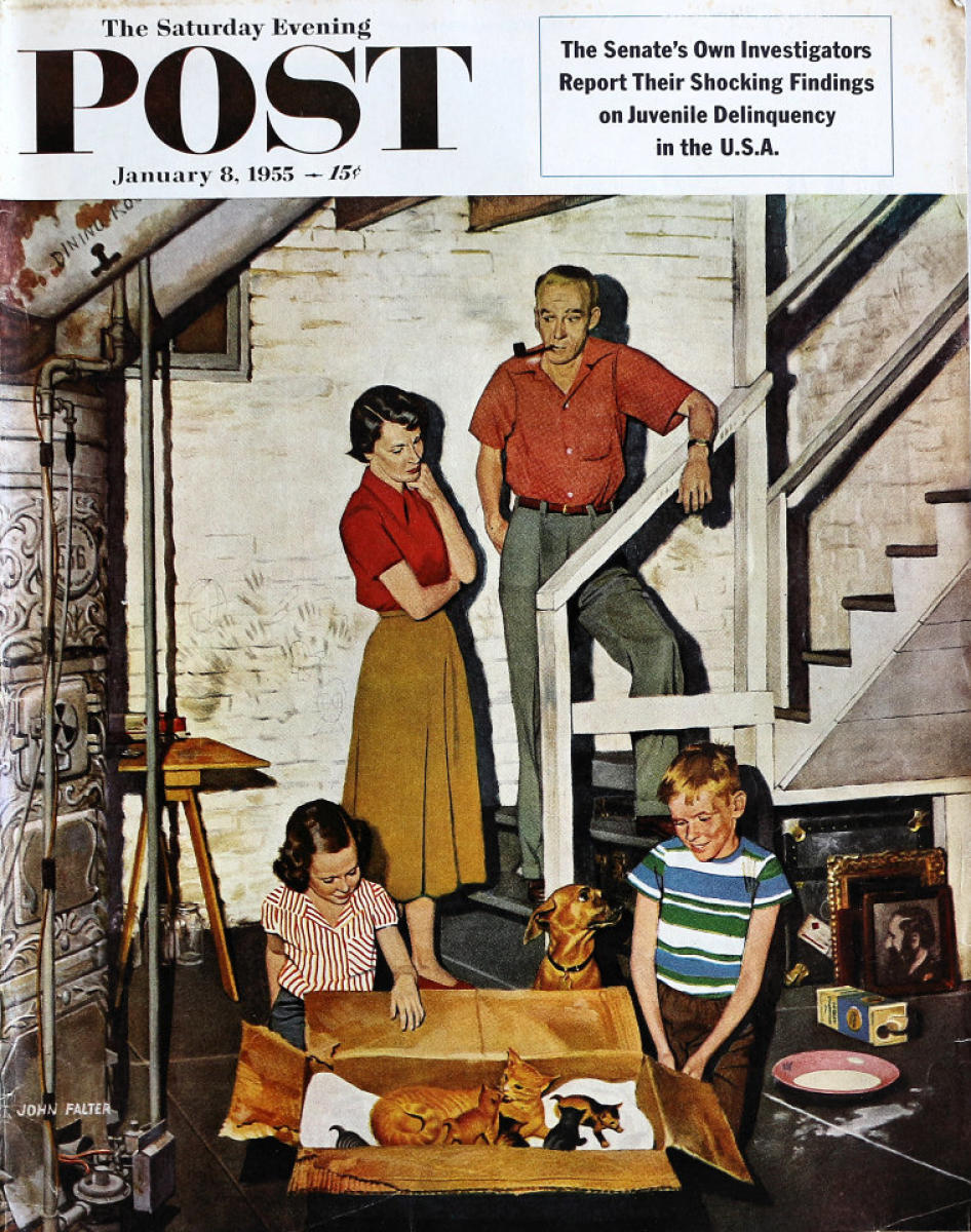 The Saturday Evening Post | January 8, 1955 at Wolfgang's