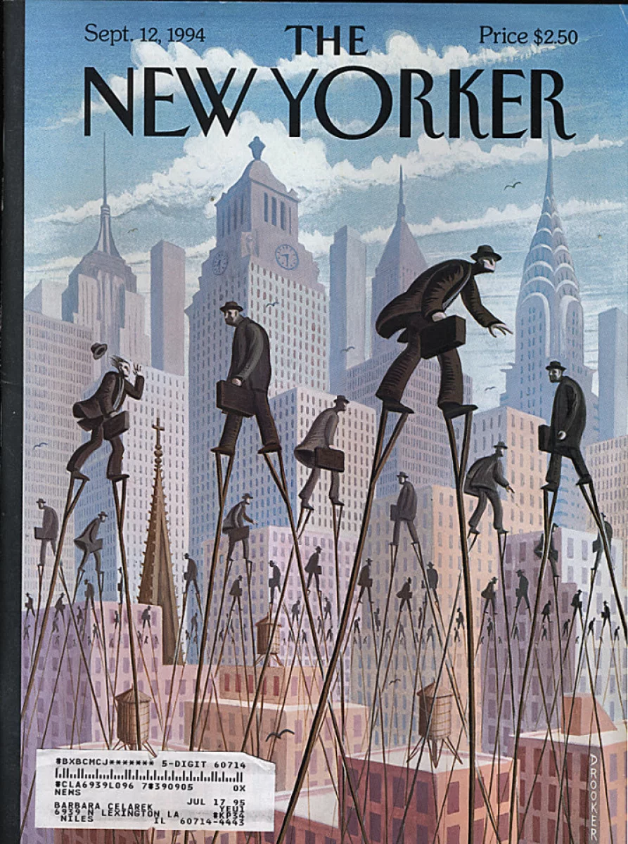 The New Yorker September 12, 1994 at Wolfgang's