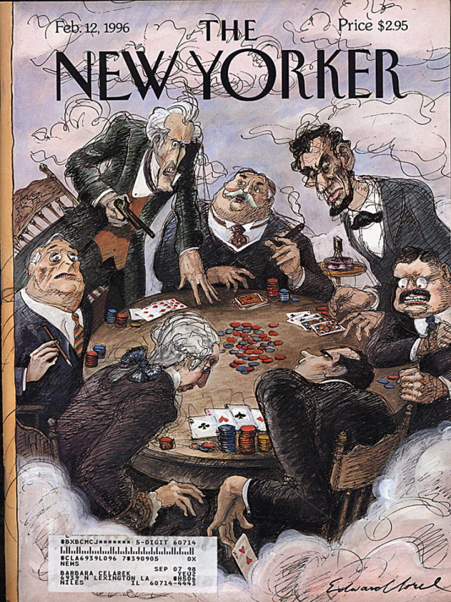 The New Yorker | February 12, 1996 at Wolfgang's
