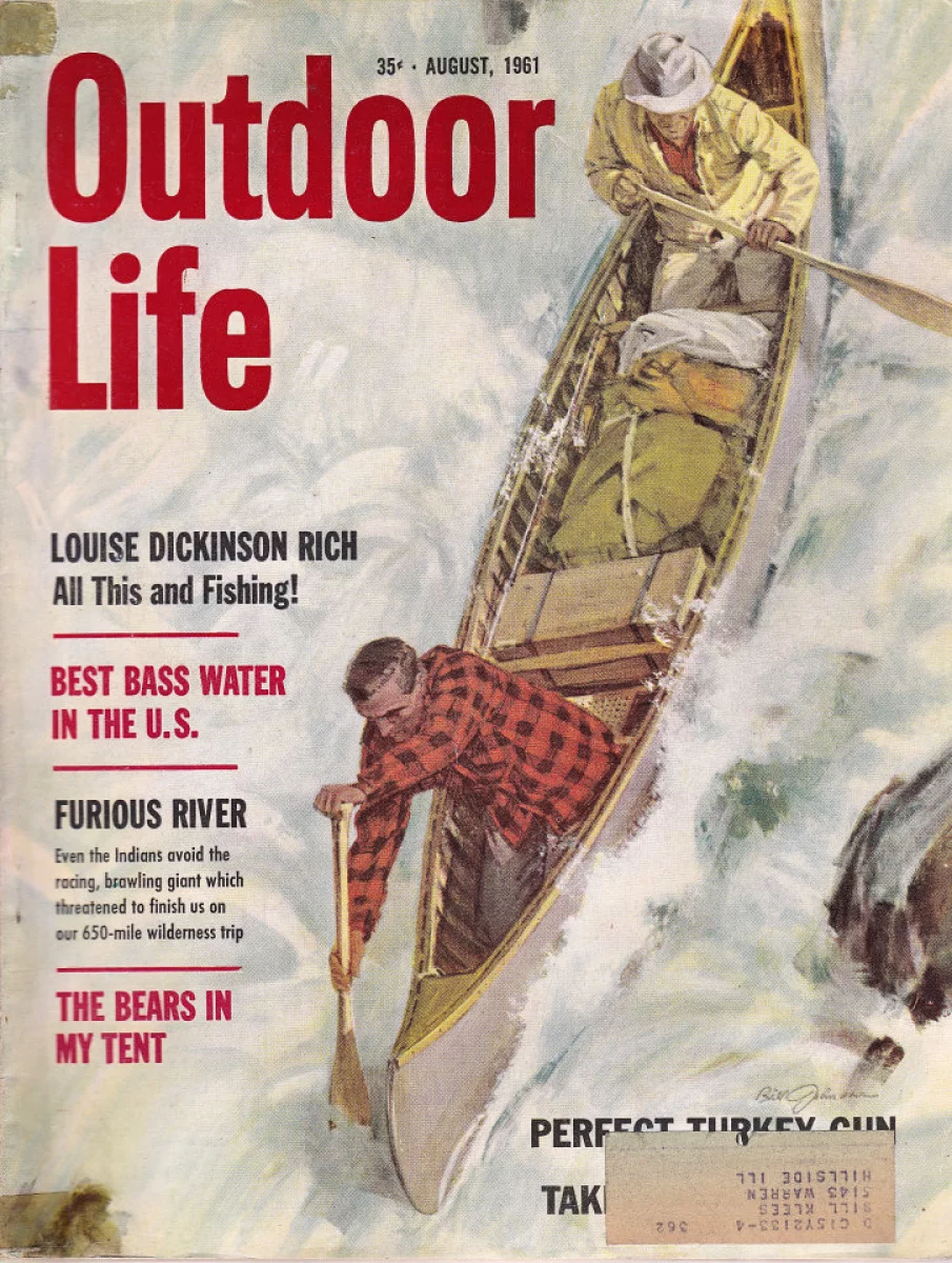 Outdoor LIFE  August 1961 at Wolfgang's