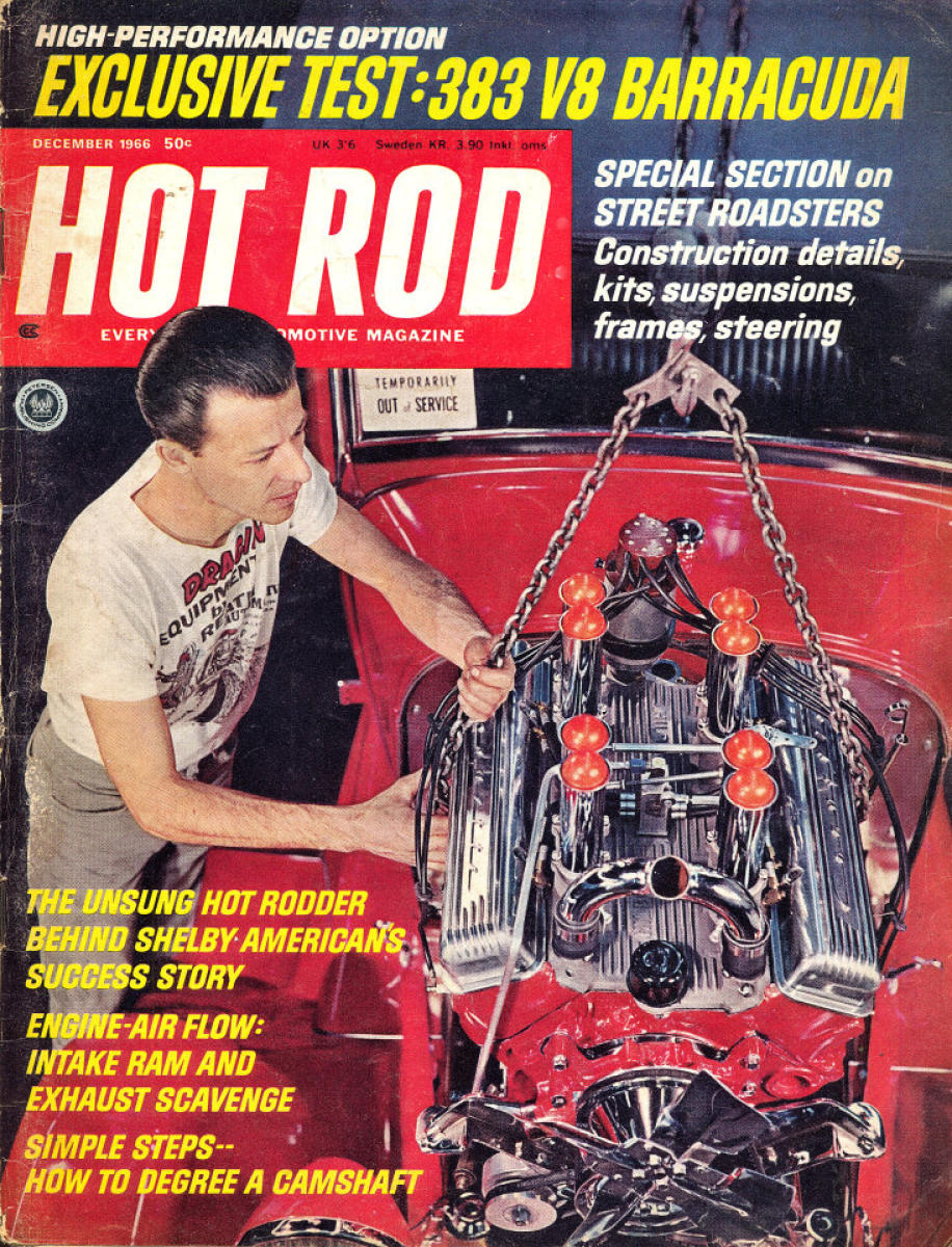 Hot Rod Magazine December 1966 at Wolfgang's.
