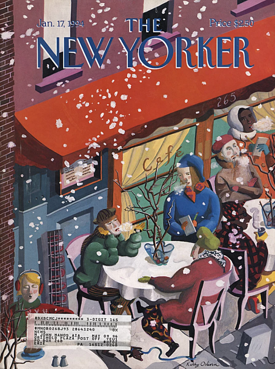 The New Yorker January 17, 1994 at Wolfgang's