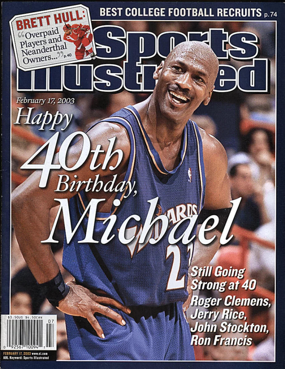 Sports Illustrated  February 17, 2003 at Wolfgang's