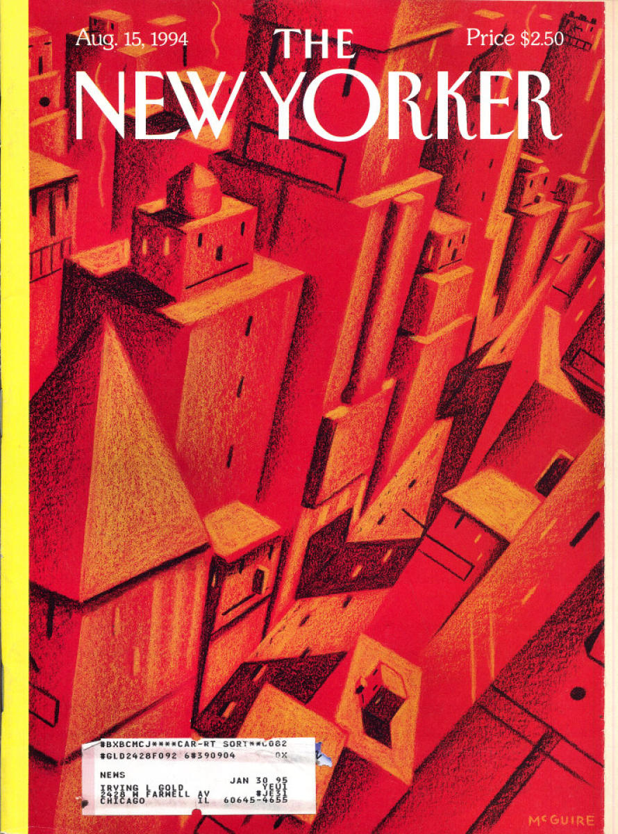 The New Yorker | August 15, 1994 at Wolfgang's