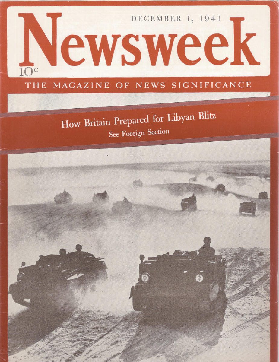 Newsweek | December 1941 at Wolfgang's