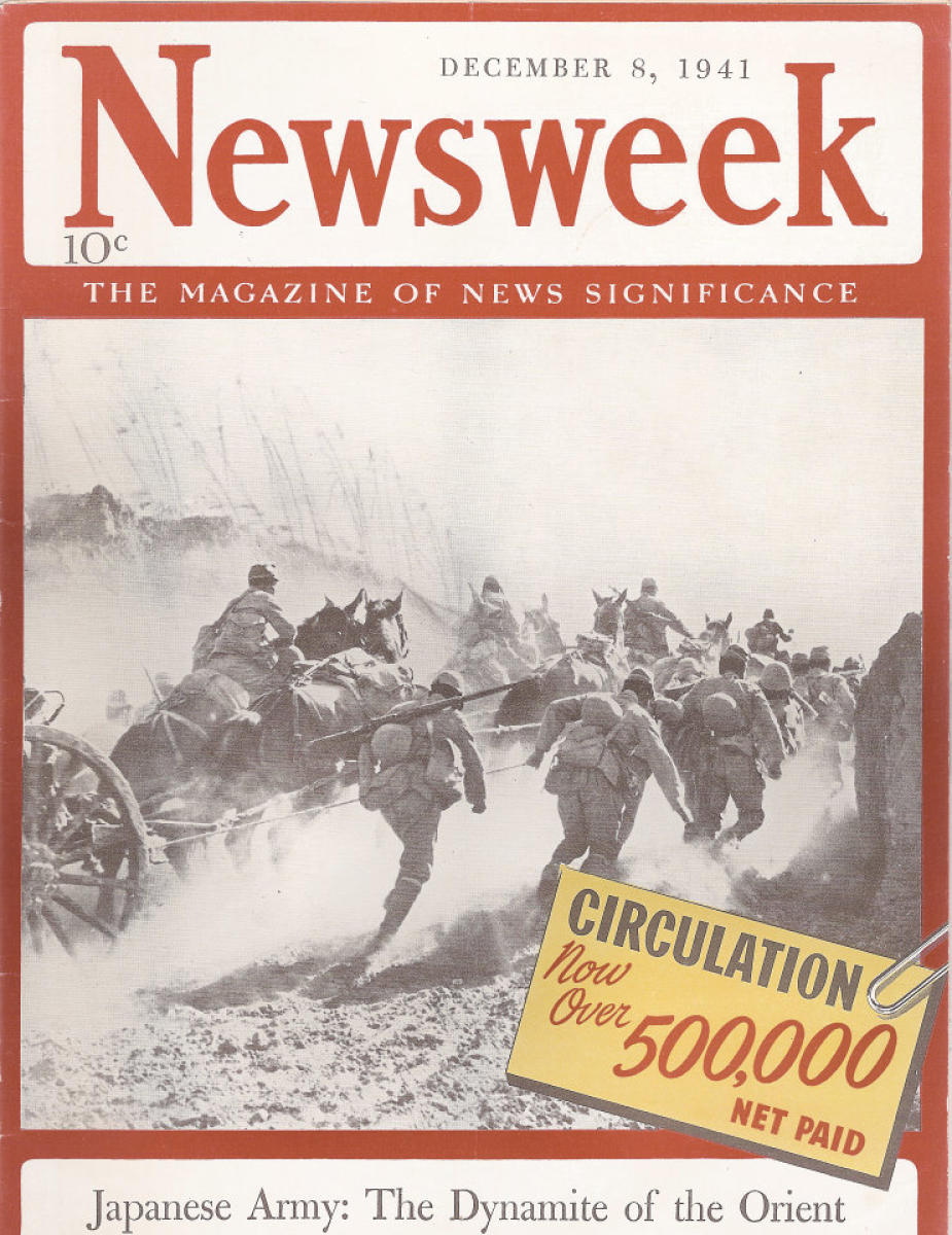 Newsweek | December 8, 1941 at Wolfgang's