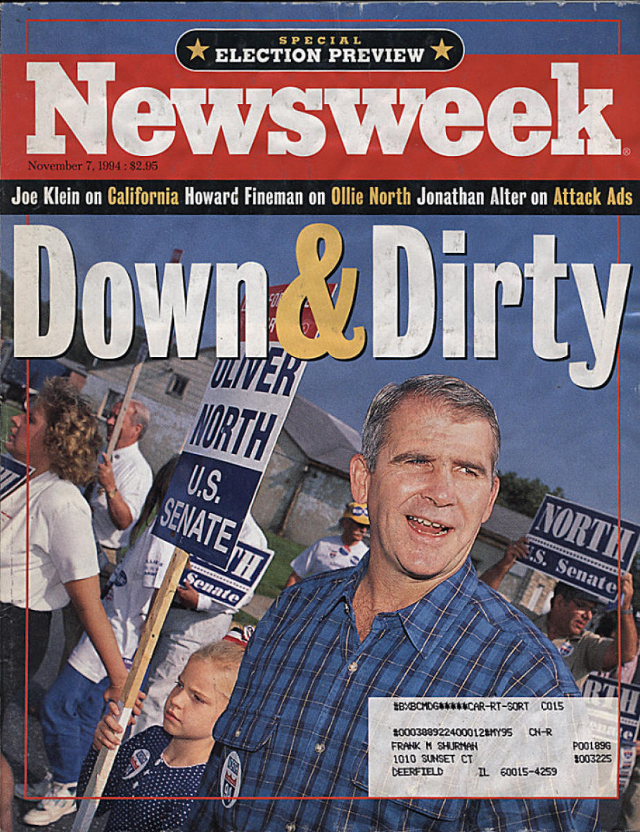 Newsweek November 7, 1994 at Wolfgang's
