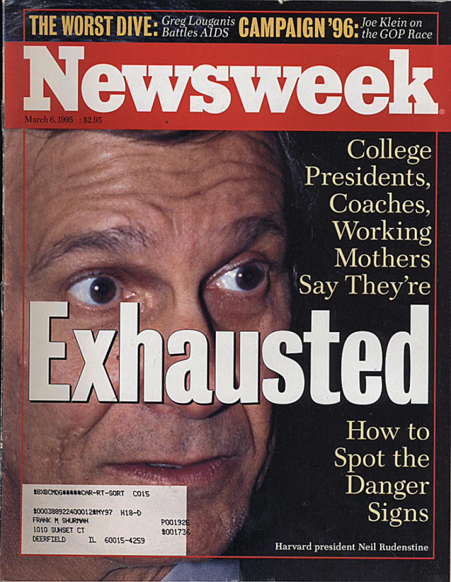 Newsweek | March 6, 1995 At Wolfgang's