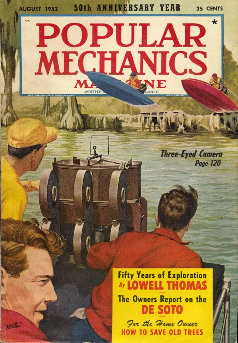 Popular Mechanics | August 1952 at Wolfgang's