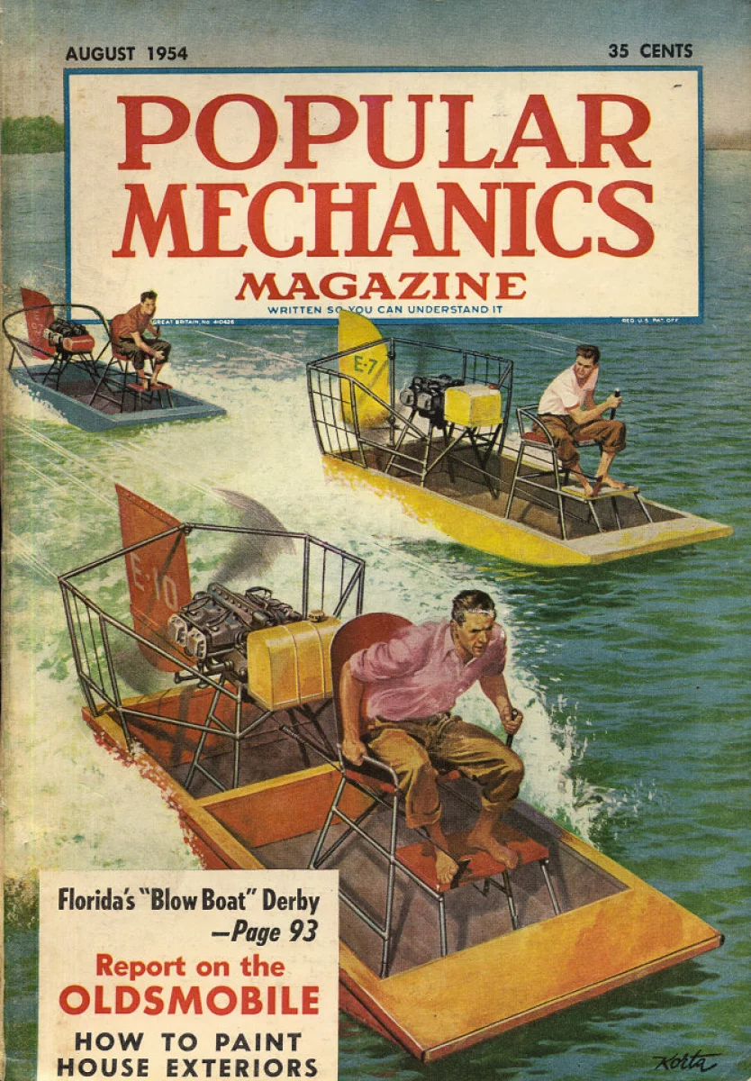 Popular Mechanics | August 1954 at Wolfgang's