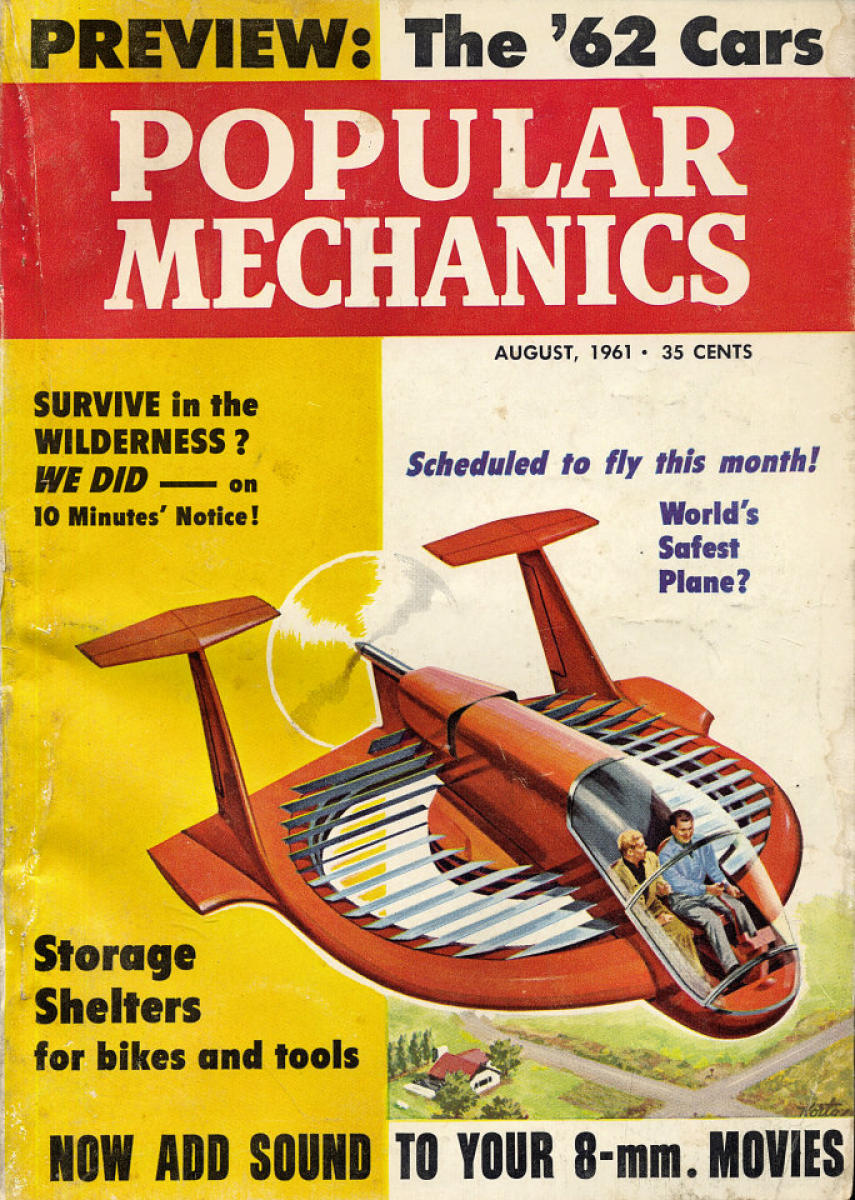 Popular Mechanics August 1961 At Wolfgangs