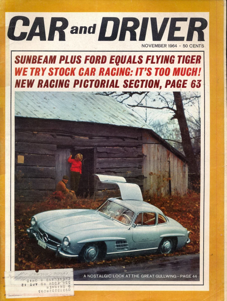 Car and Driver November 1964 at Wolfgang's