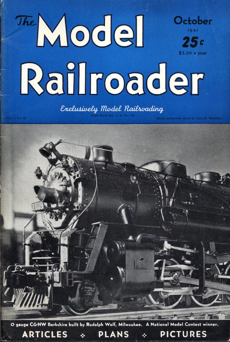 Model Railroader October 1941 at Wolfgang's