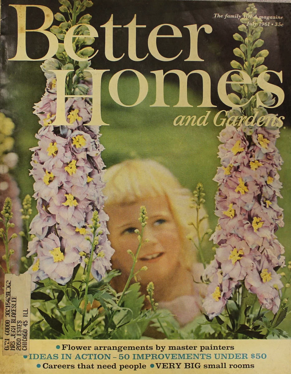 Better Homes And Gardens July 1961 at Wolfgang's
