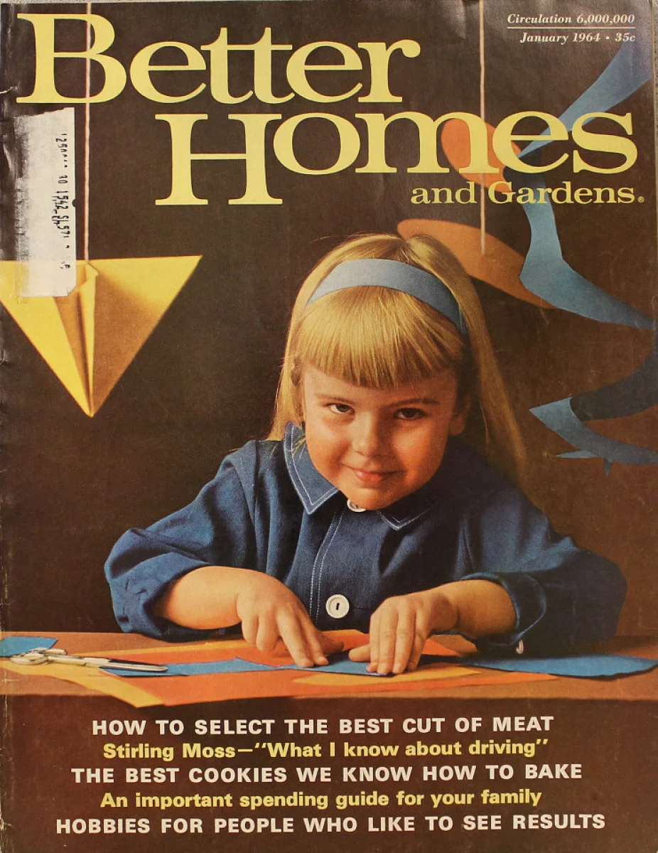 Better Homes And Gardens January 1964 at Wolfgang's