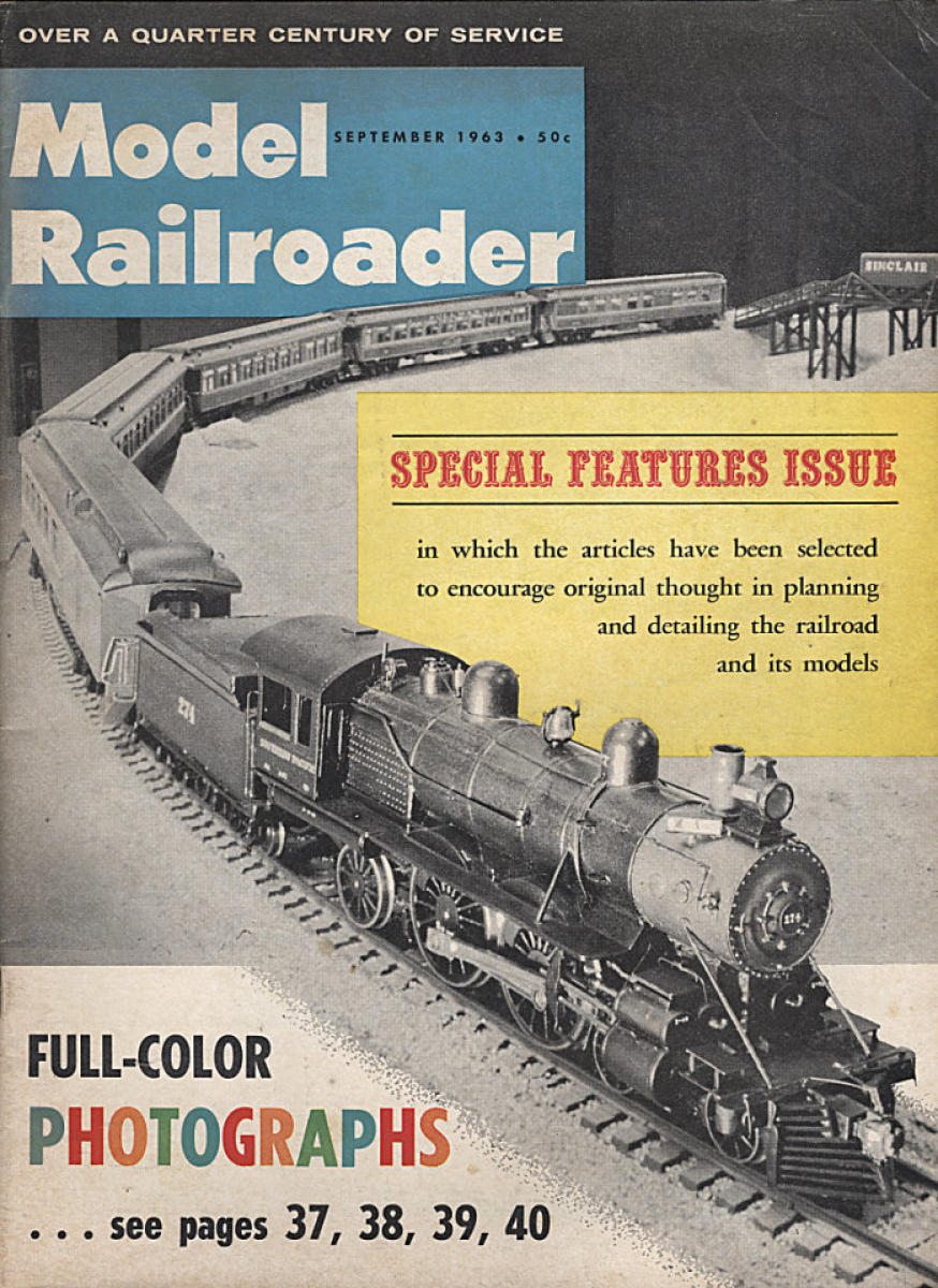 Model Railroader September 1963 at Wolfgang's