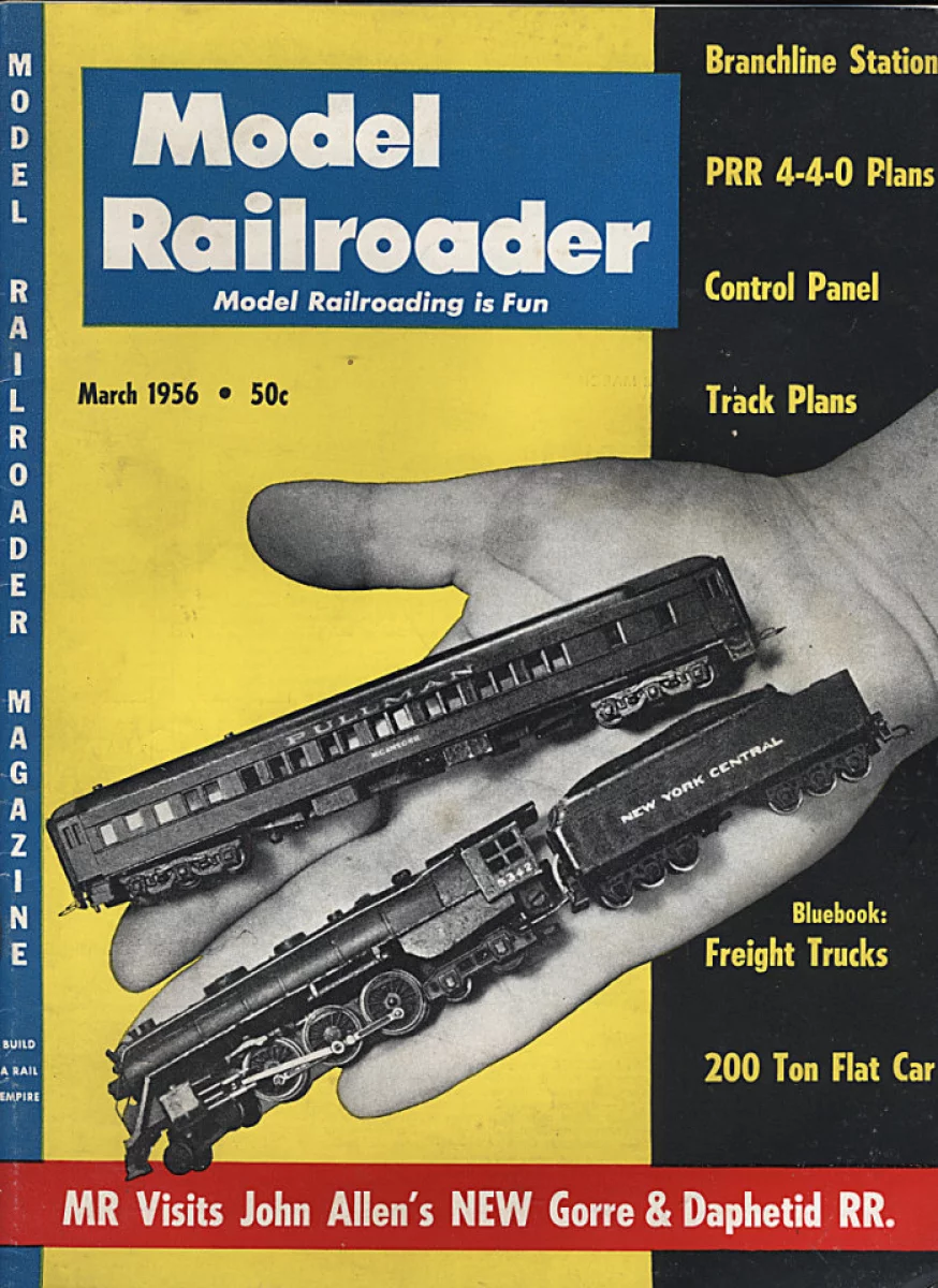 Model Railroader | March 1956 At Wolfgang's